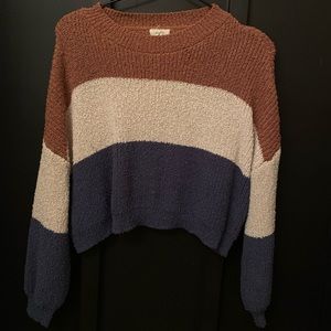 Debit Color Blocked Sweater